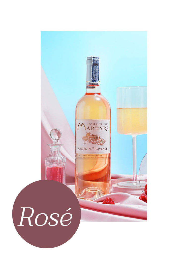 <p class="p1"><span style="color: #ffffff;">Rosé wine</span></p>